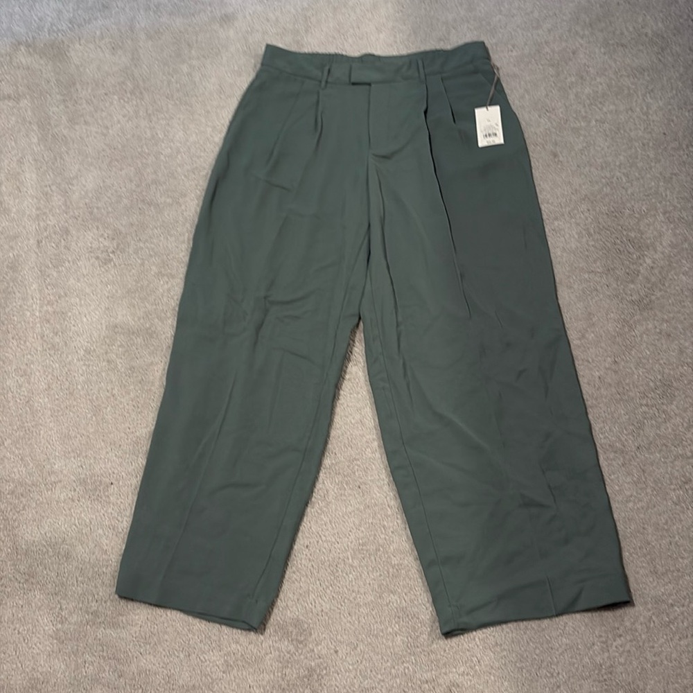 a new day Women's Wide Leg Pants in Dark Green